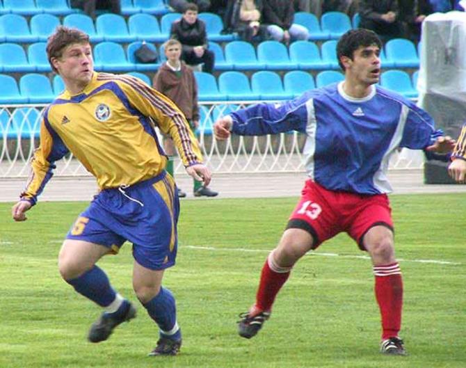 Алексей Бага -- когда-то в форме БАТЭ