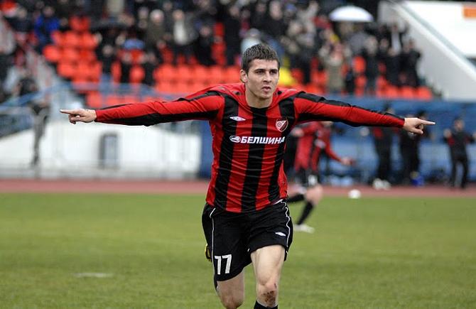 Александр Лебедев в 2010 году забил лишь одни гол, зато - в ворота БАТЭ.
