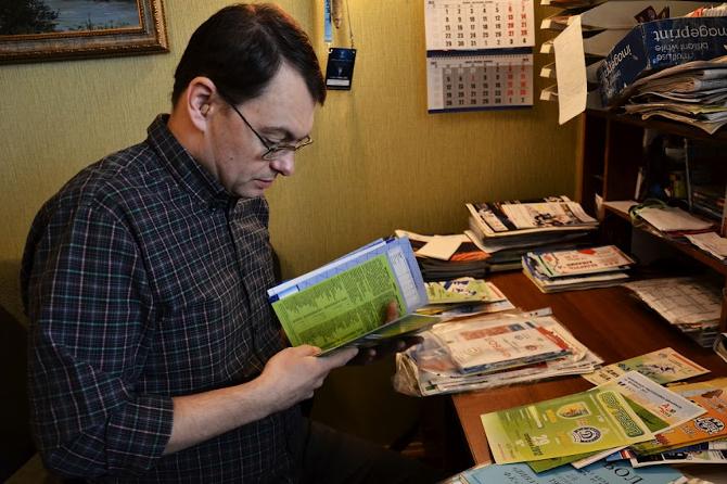 Егор Рогацевич считает, что лучшие программки в высшей лиге делает «Неман»