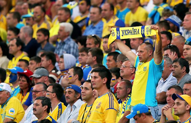 Праздник футбола в Украине.