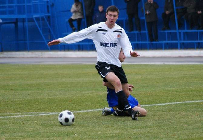 Валерий Каршакевич забил первый гол в высшей лиге.