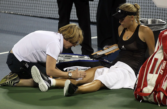 Поражение Возняцки и еще 3 события первого круга US Open-2012