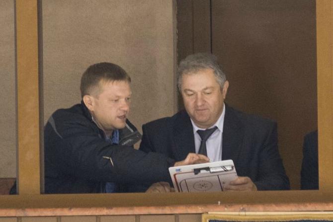 Поход Дмитрия Кравченко в VIP-ложу к губернатору Семену Шапиро прямо во время матча «Немана» удивлял многих