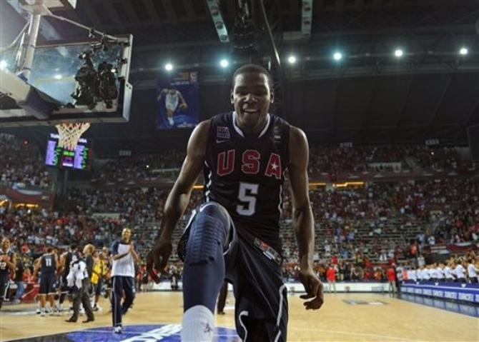 Кевин Дюрэнт стал MVP чемпионата мира.