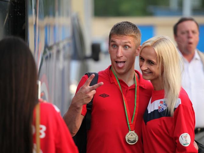 Никита Букаткин — едва ли не главный любитель катиться в белфутболе
