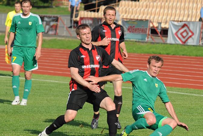 Игра в Бобруйске выдалась напряженной