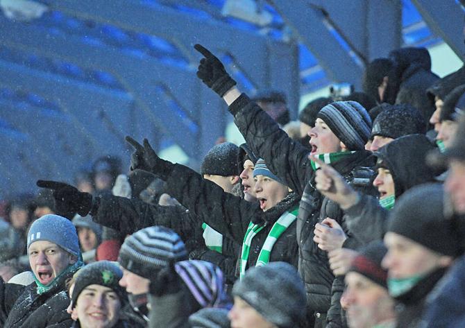 Белорусский саппорт по-зимнему