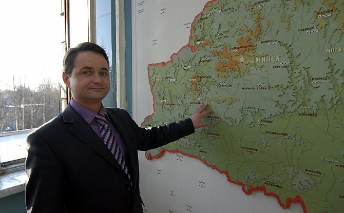 Дмитрий Рябов знает, какая погода будет в каждом уголке Беларуси.
