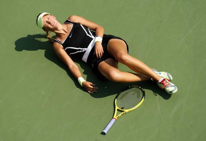 Обморок Виктории Азаренко вызвал переполох на US Open.