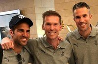 Как Глеб провожал Росицки на покой. Белорус свой среди легенд мирового футбола