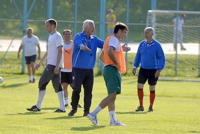 Порой Бернд Штанге устраивал подопечным разнос